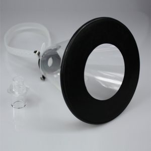Anaesthetic Facemask, w/rubber diaphram opening Ø 7,5 cm, w/neckstrap, XL